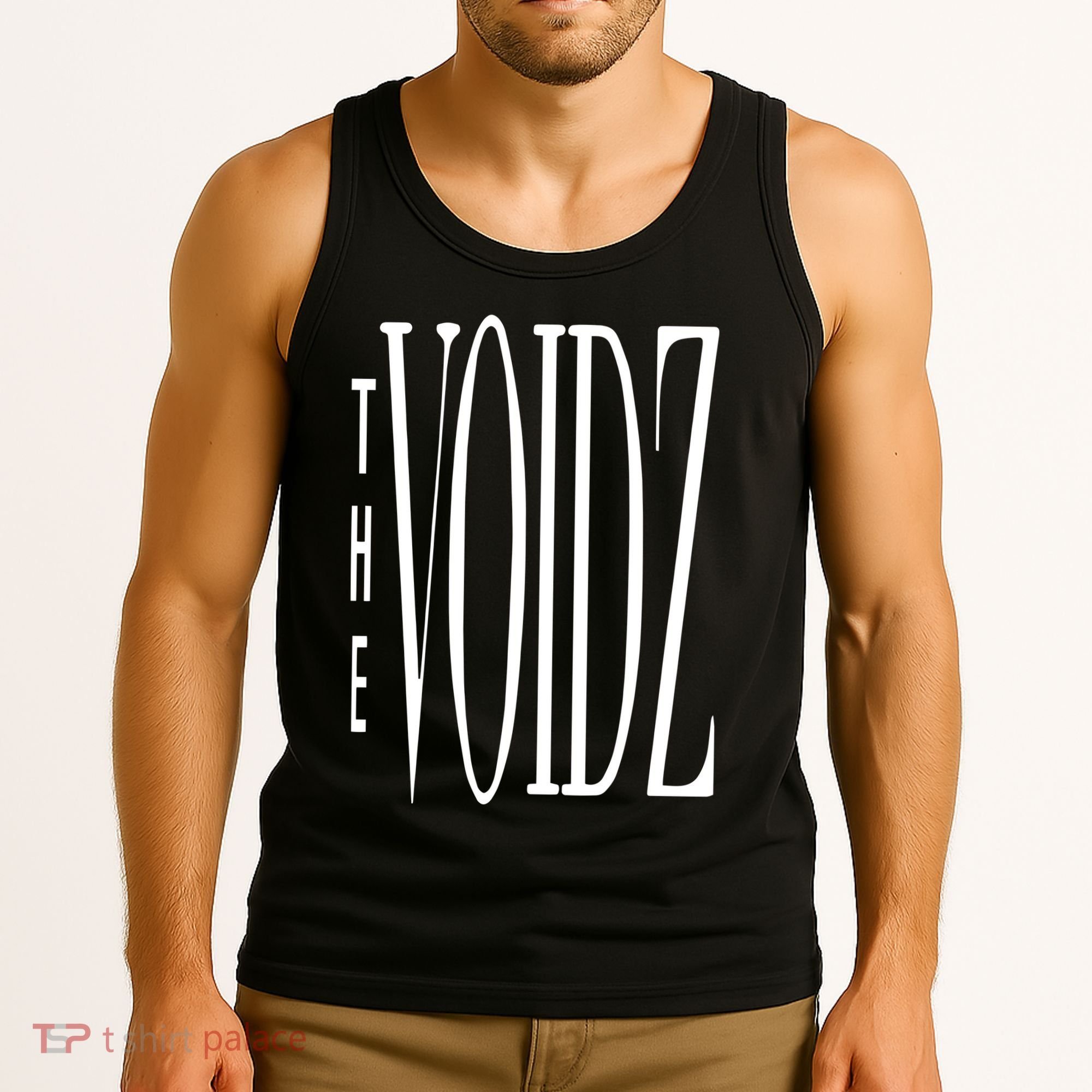 The Voidz White Stretch Tank Top