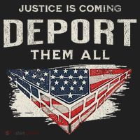 Trump Won 2024 Justice Is Coming Deport Them All Wall Beanie thumb 2