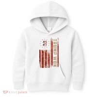 Trump Won 2024 45 47th President Usa Flag Kids Hoodie thumb 0