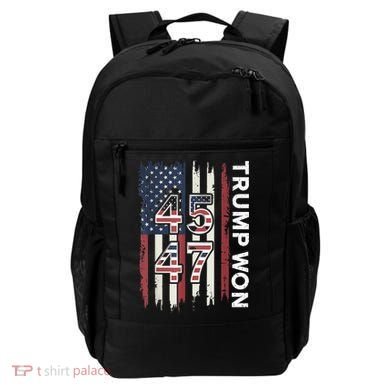Trump Won 45 47 Backpack
