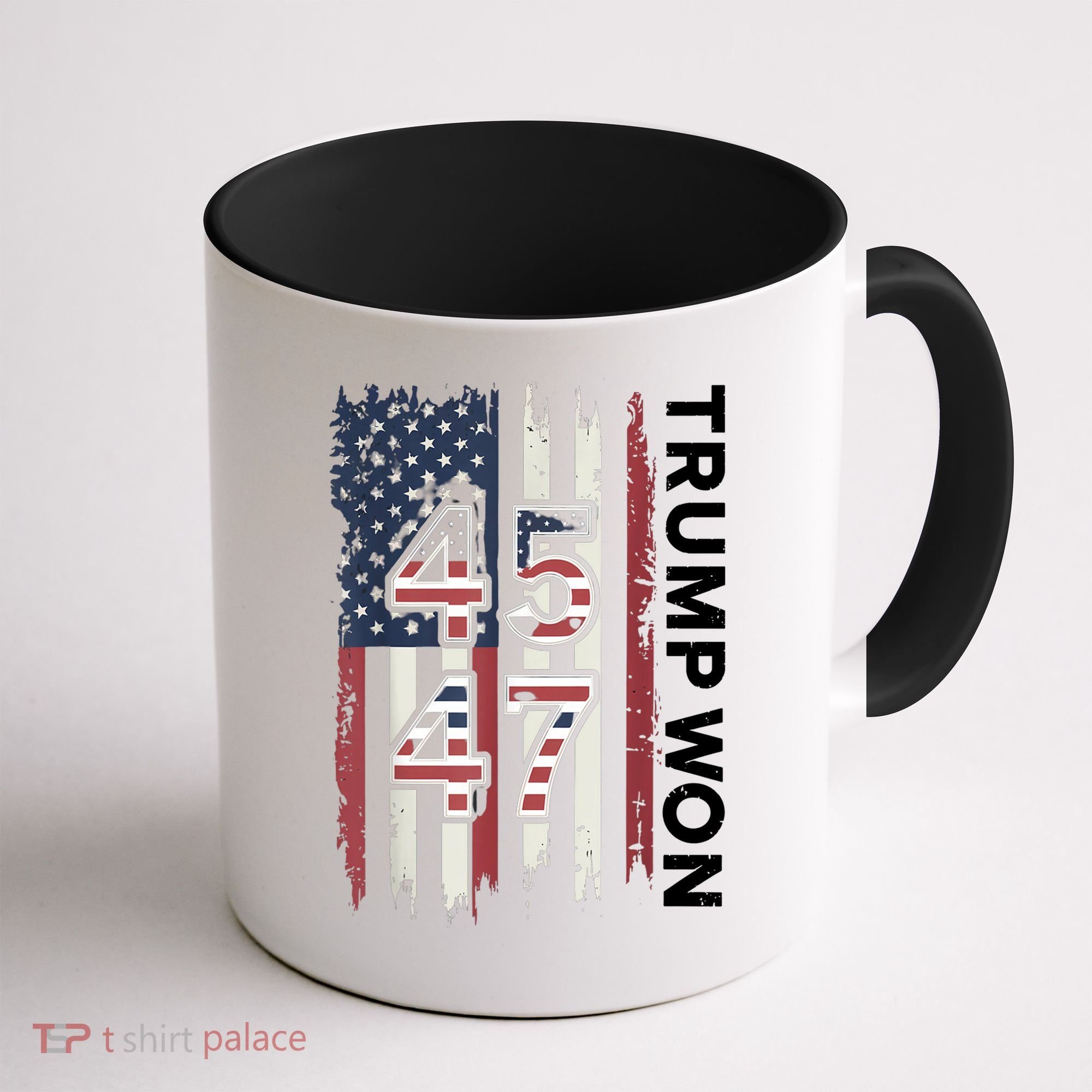 Trump Won 45 47 Coffee Mug