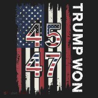 Trump Won 45 47 Tumbler thumb 3