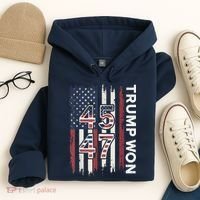 Trump Won 45 47 Hoodie thumb 4