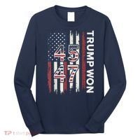 Trump Won 45 47 Long Sleeve Shirt thumb 0