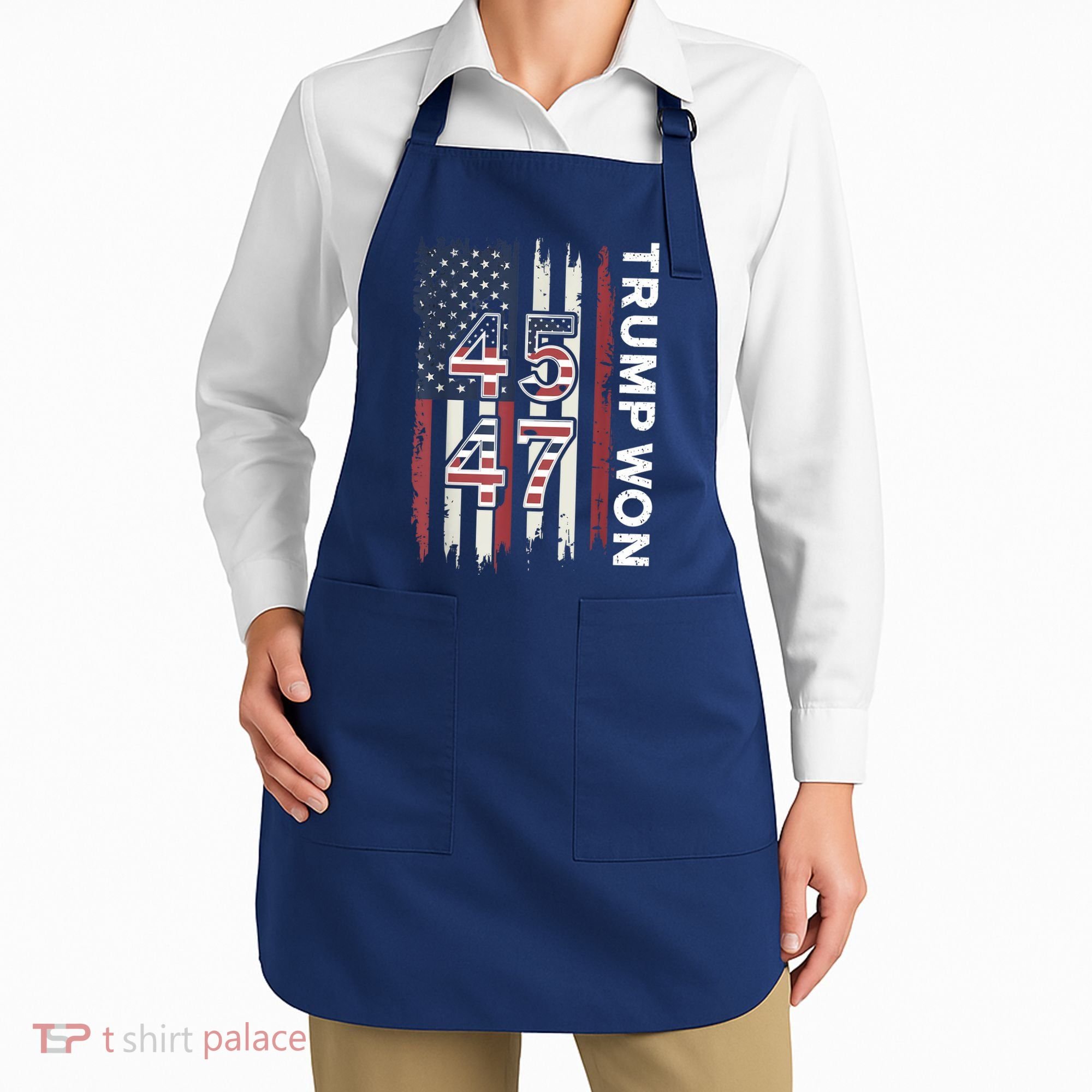 Trump Won 45 47 Apron