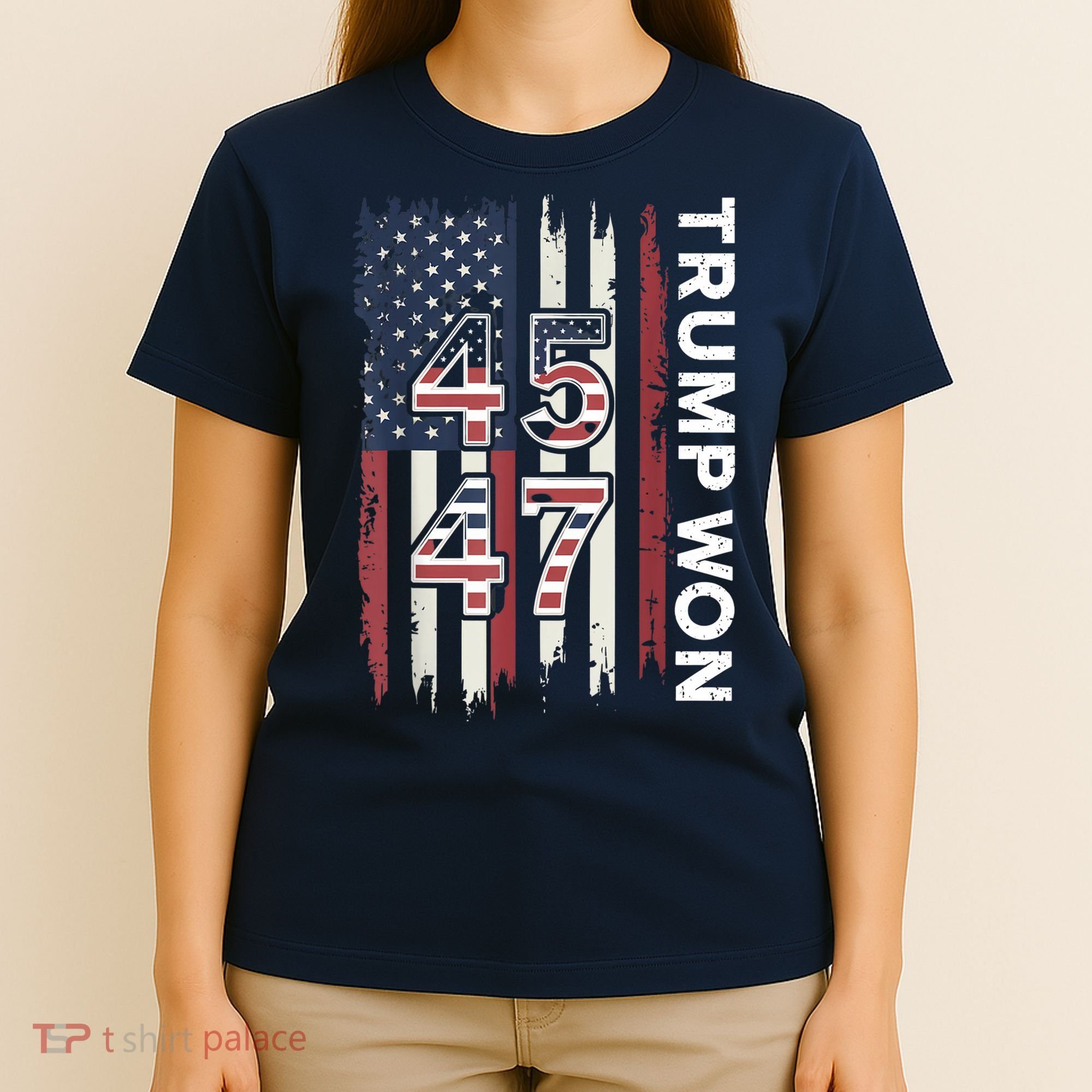 Trump Won 45 47 T-Shirt