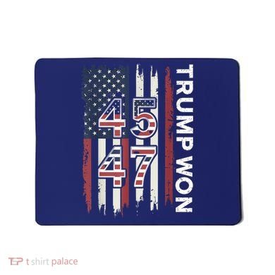 Trump Won 45 47 Mousepad