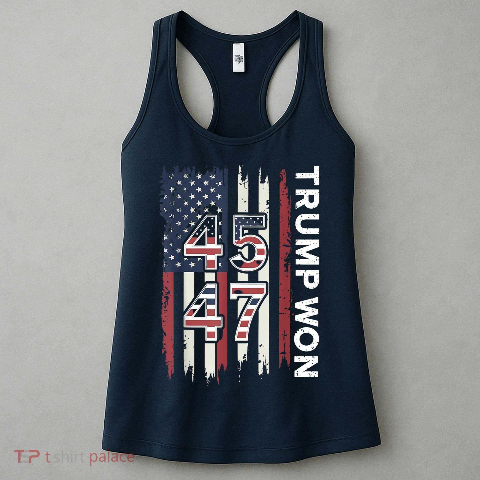Trump Won 45 47 Women's Tank Top