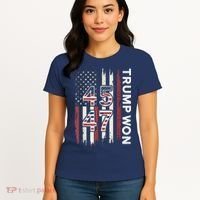 Trump Won 45 47 Women's T-Shirt thumb 4