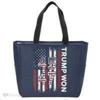 Trump Won 45 47 Tote Bag thumb 0