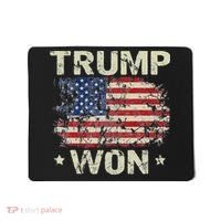 Trump Won 4th of July American Flag Mousepad thumb 0