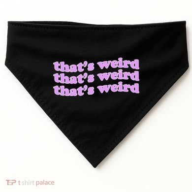 That's Weird USA-Made Doggie Bandana