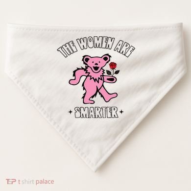 The Women Are Dancing Bear Smarter USA-Made Doggie Bandana