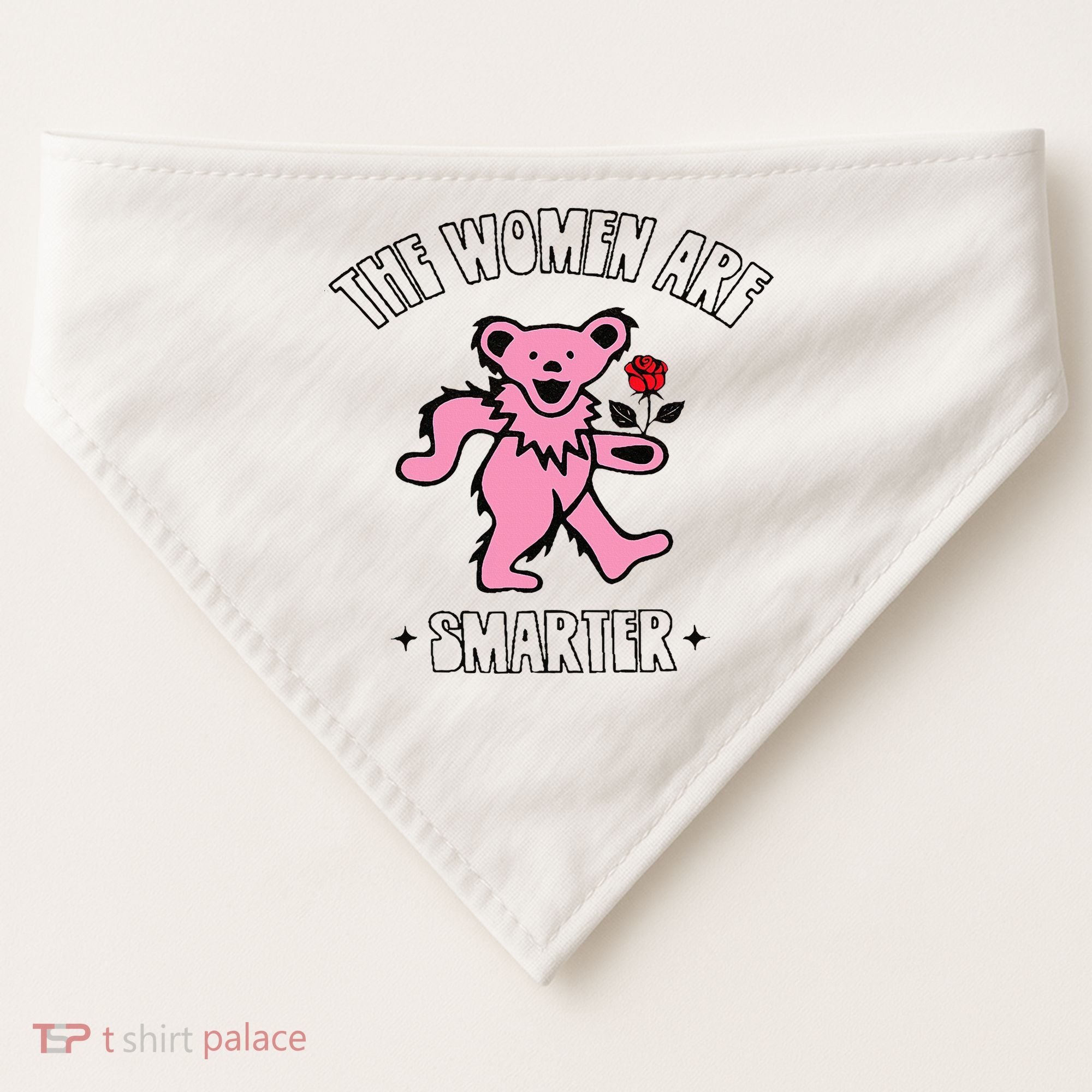 The Women Are Dancing Bear Smarter USA-Made Doggie Bandana