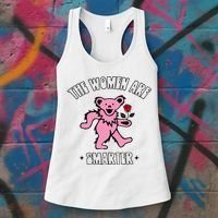 The Women Are Dancing Bear Smarter Women's Tank Top thumb 3