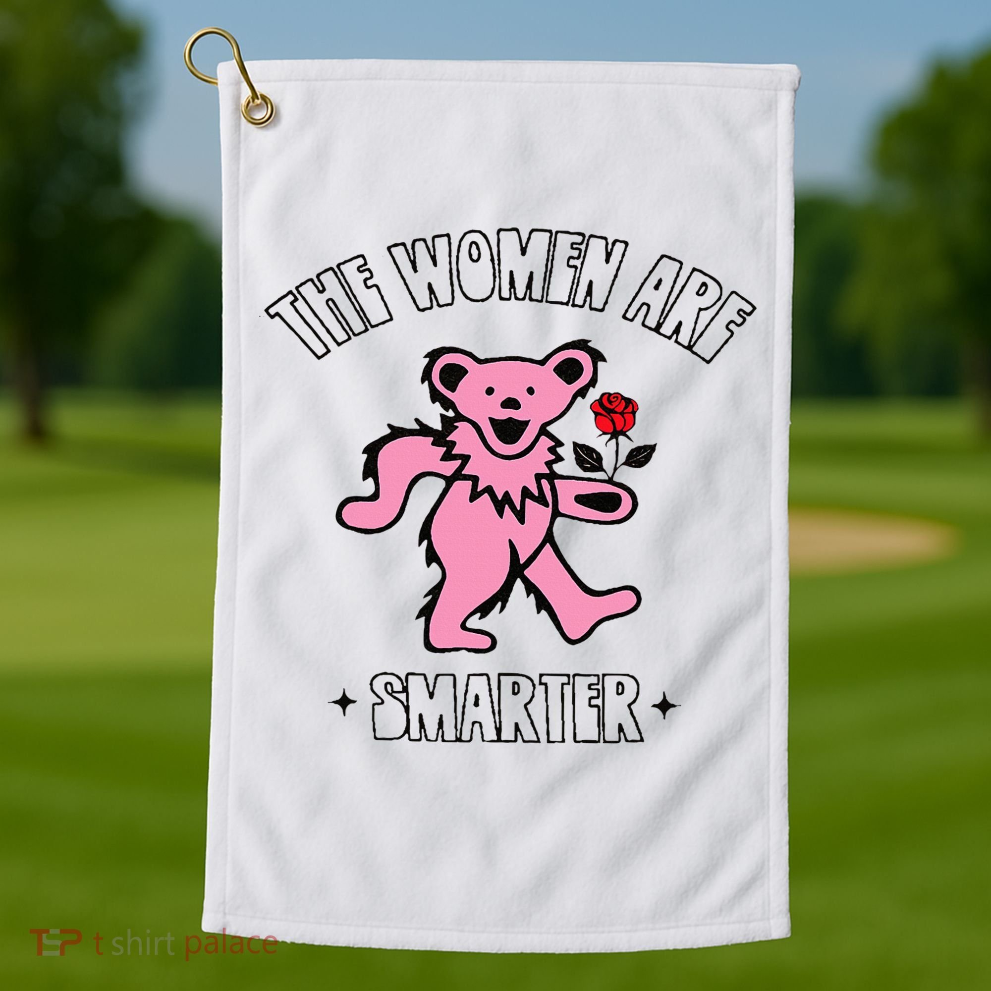 The Women Are Dancing Bear Smarter Golf Towel