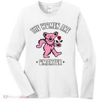 The Women Are Dancing Bear Smarter Women's Long Sleeve Shirt thumb 0