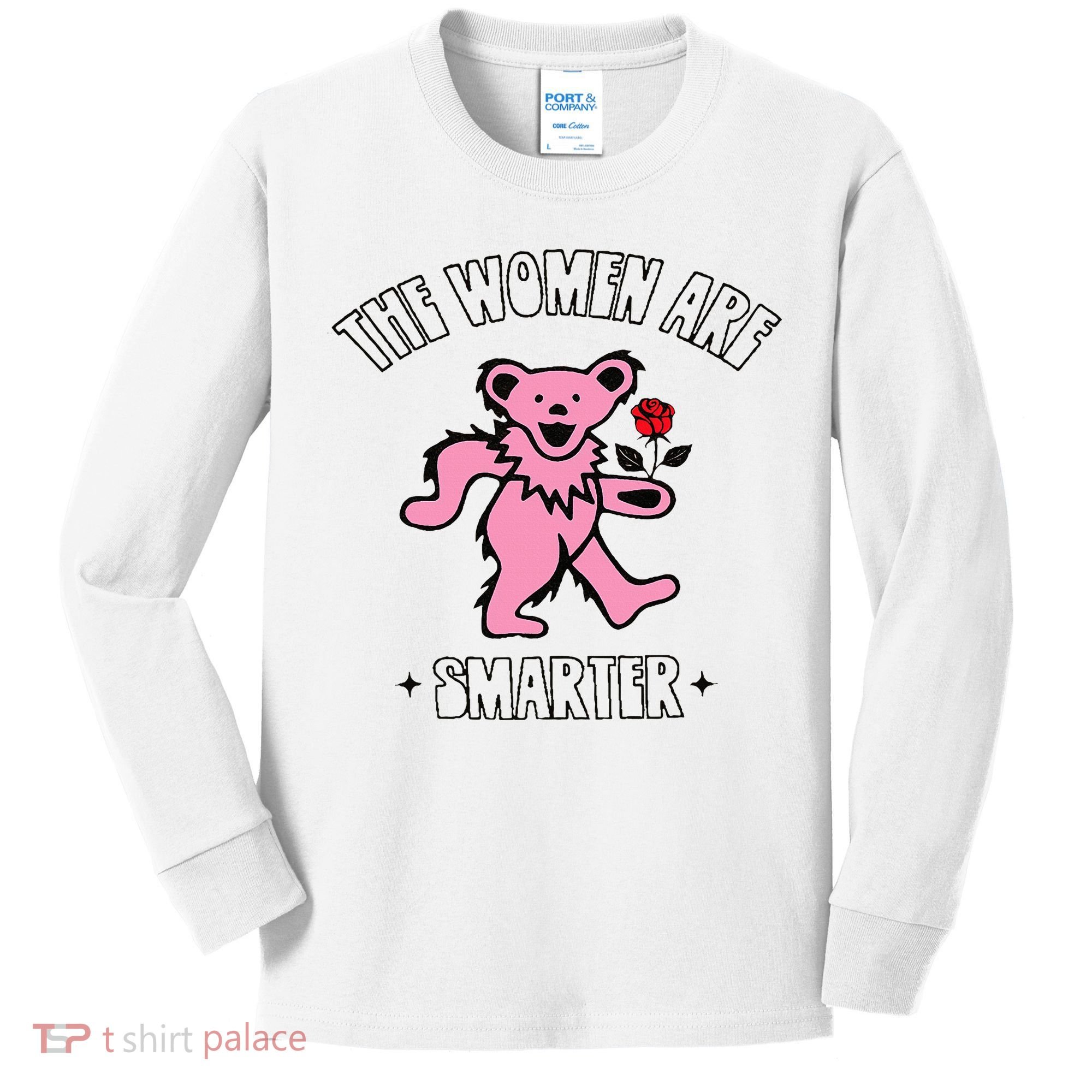 The Women Are Dancing Bear Smarter Kids Long Sleeve Shirt