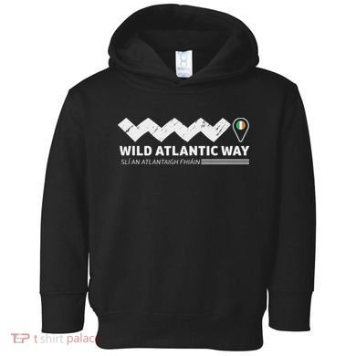 The Wild Atlantic Way Ireland Coastal Route, Toddler Hoodie