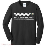 The Wild Atlantic Way Ireland Coastal Route, Kids Long Sleeve Shirt thumb 0