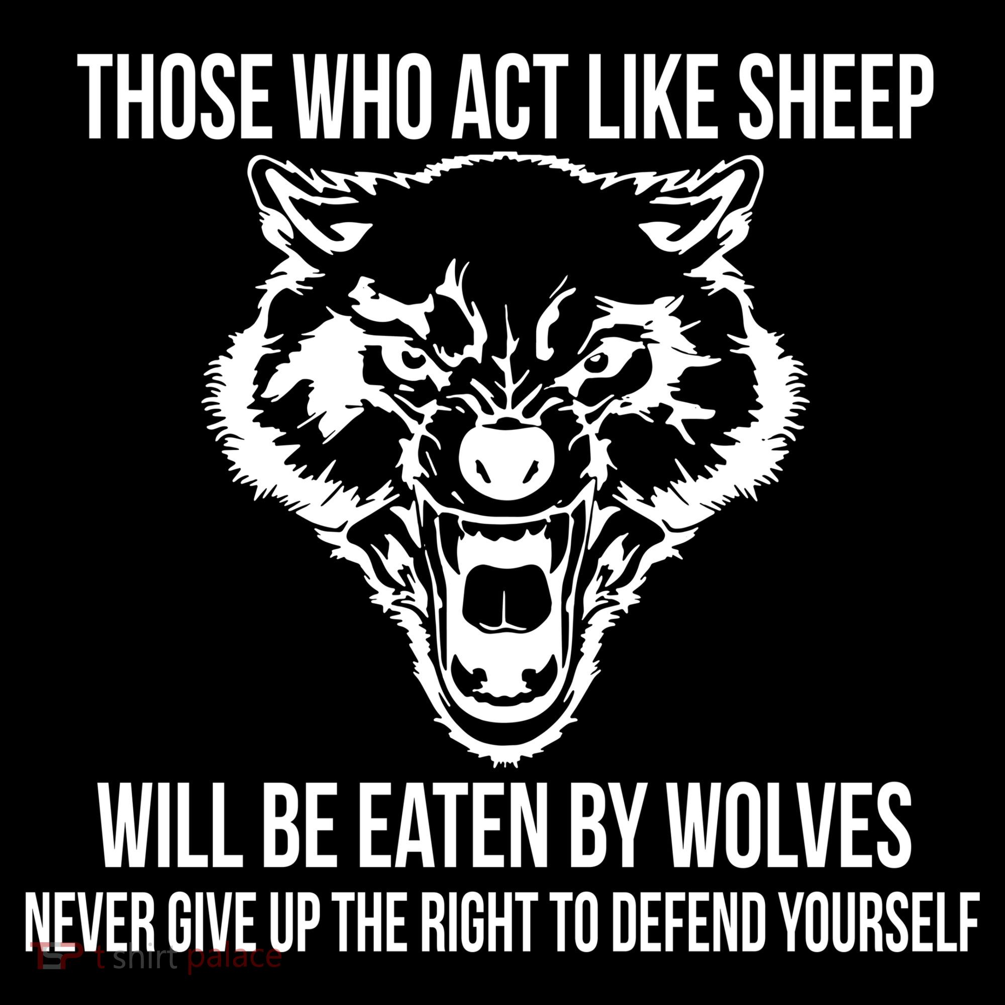 Those Who Act Like Sheep Eaten By Wolves Ornament