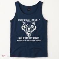 Those Who Act Like Sheep Eaten By Wolves Tank Top thumb 2