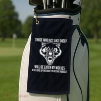 Those Who Act Like Sheep Eaten By Wolves Golf Towel thumb 2