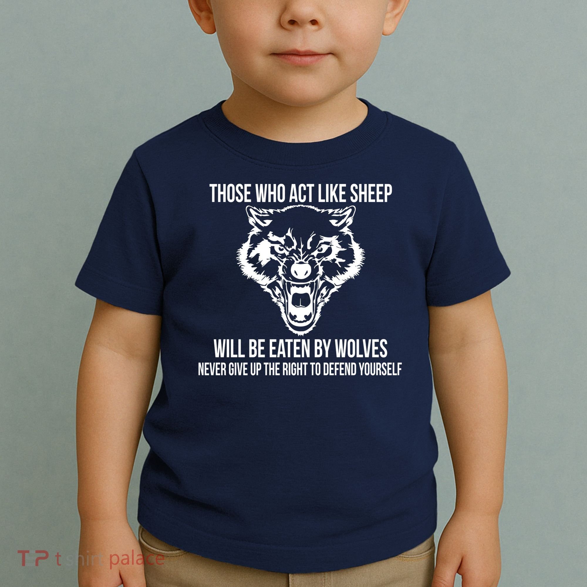 Those Who Act Like Sheep Eaten By Wolves Toddler T-Shirt