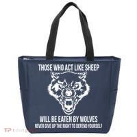 Those Who Act Like Sheep Eaten By Wolves Tote Bag thumb 0