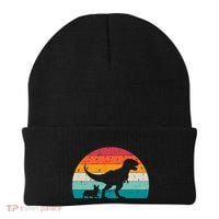 Trex Walking A Dog Funny Pembroke Welsh Corgi Lover Dog Dad Gift Beanie thumb 0