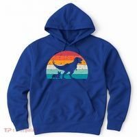Trex Walking A Dog Funny Pembroke Welsh Corgi Lover Dog Dad Gift Hoodie thumb 0