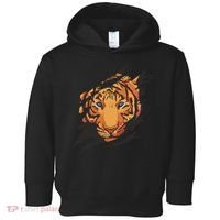 Tiger Wild Animal Ripped Toddler Hoodie thumb 0