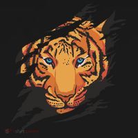 Tiger Wild Animal Ripped Tote Bag thumb 4