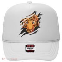 Tiger Wild Animal Ripped Hat thumb 0