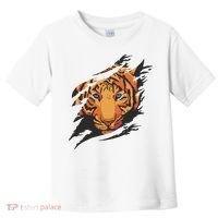Tiger Wild Animal Ripped Toddler T-Shirt thumb 0