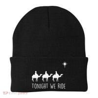 Three Wise and the North Star Tonight We Ride Christmas  Beanie thumb 0