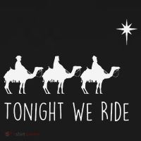 Three Wise and the North Star Tonight We Ride Christmas  Mousepad thumb 1