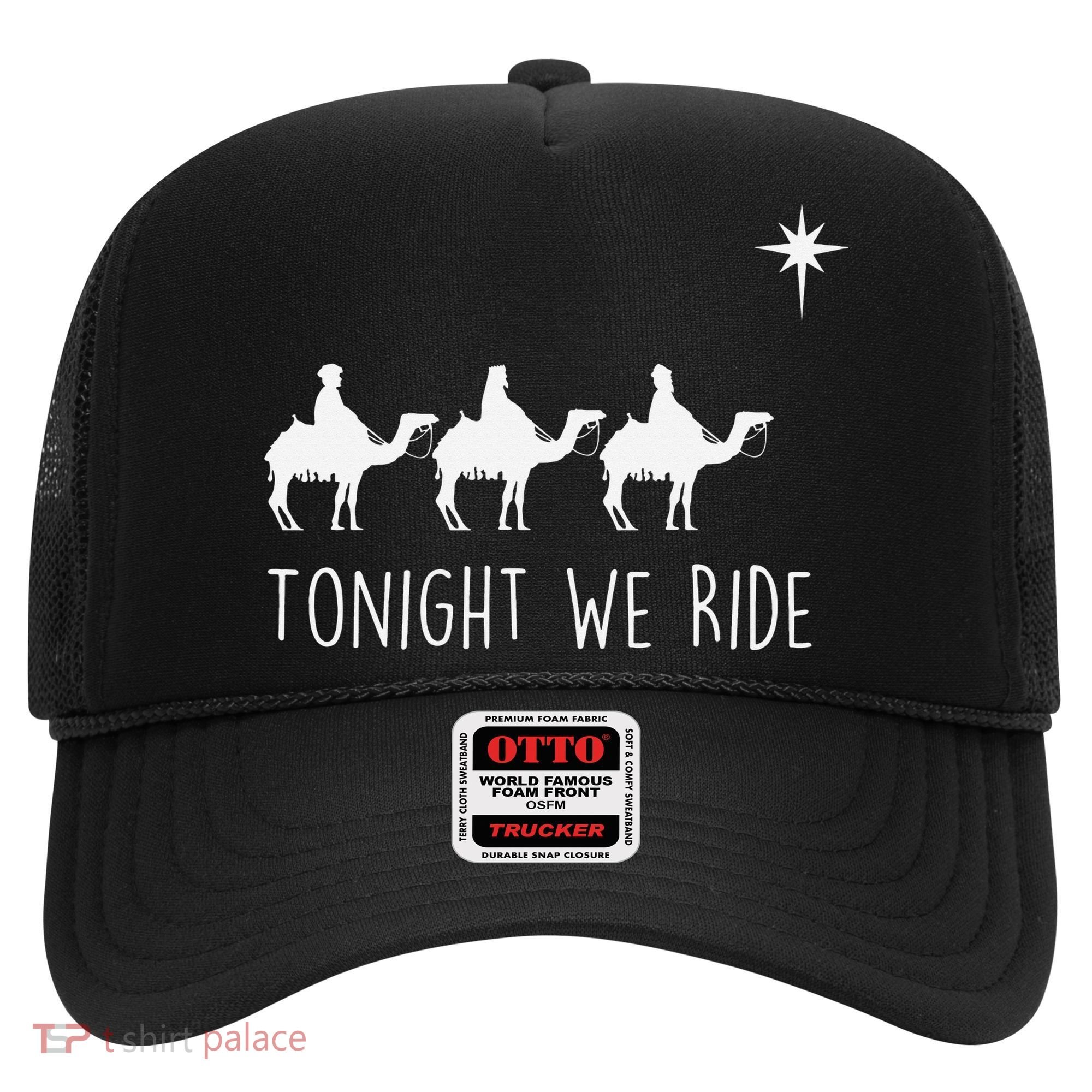 Three Wise and the North Star Tonight We Ride Christmas  Hat