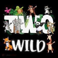Two Wild Animals Safari 2 Years Jungle 2nd Second Birthday Coffee Mug thumb 5