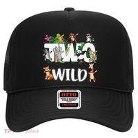 Two Wild Animals Safari 2 Years Jungle 2nd Second Birthday Hat thumb 0