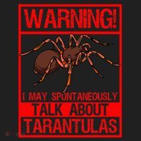 Tarantula Warning Arachnid Hairy Spiders Entomologist Women's Sweatshirt thumb 2