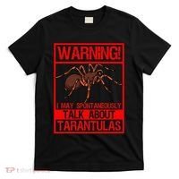 Tarantula Warning Arachnid Hairy Spiders Entomologist T-Shirt thumb 0