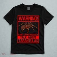 Tarantula Warning Arachnid Hairy Spiders Entomologist T-Shirt thumb 5