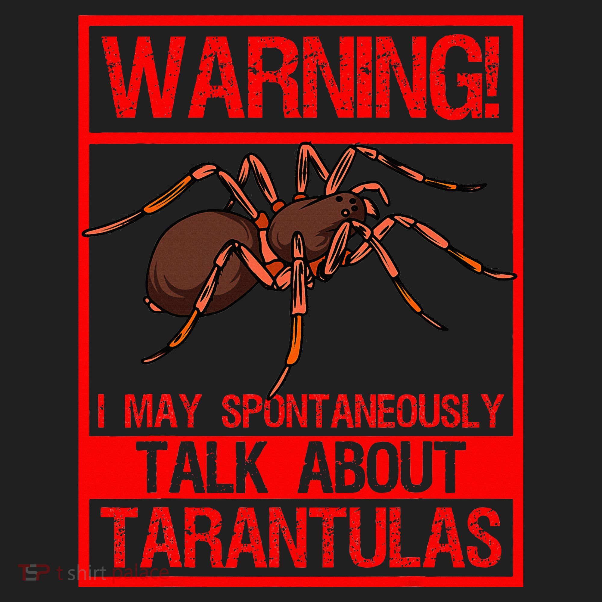 Tarantula Warning Arachnid Hairy Spiders Entomologist Golf Towel