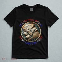 Trump Will Break What CanT Be Fixed Shattered Constitution T-Shirt thumb 5