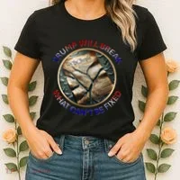 Trump Will Break What CanT Be Fixed Shattered Constitution Women's T-Shirt thumb 2
