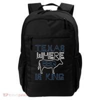 Texas Where Bbq Is King Backpack thumb 0