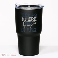 Texas Where Bbq Is King Tumbler thumb 0