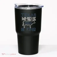 Texas Where Bbq Is King Tumbler thumb 0