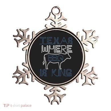 Texas Where Bbq Is King Ornament